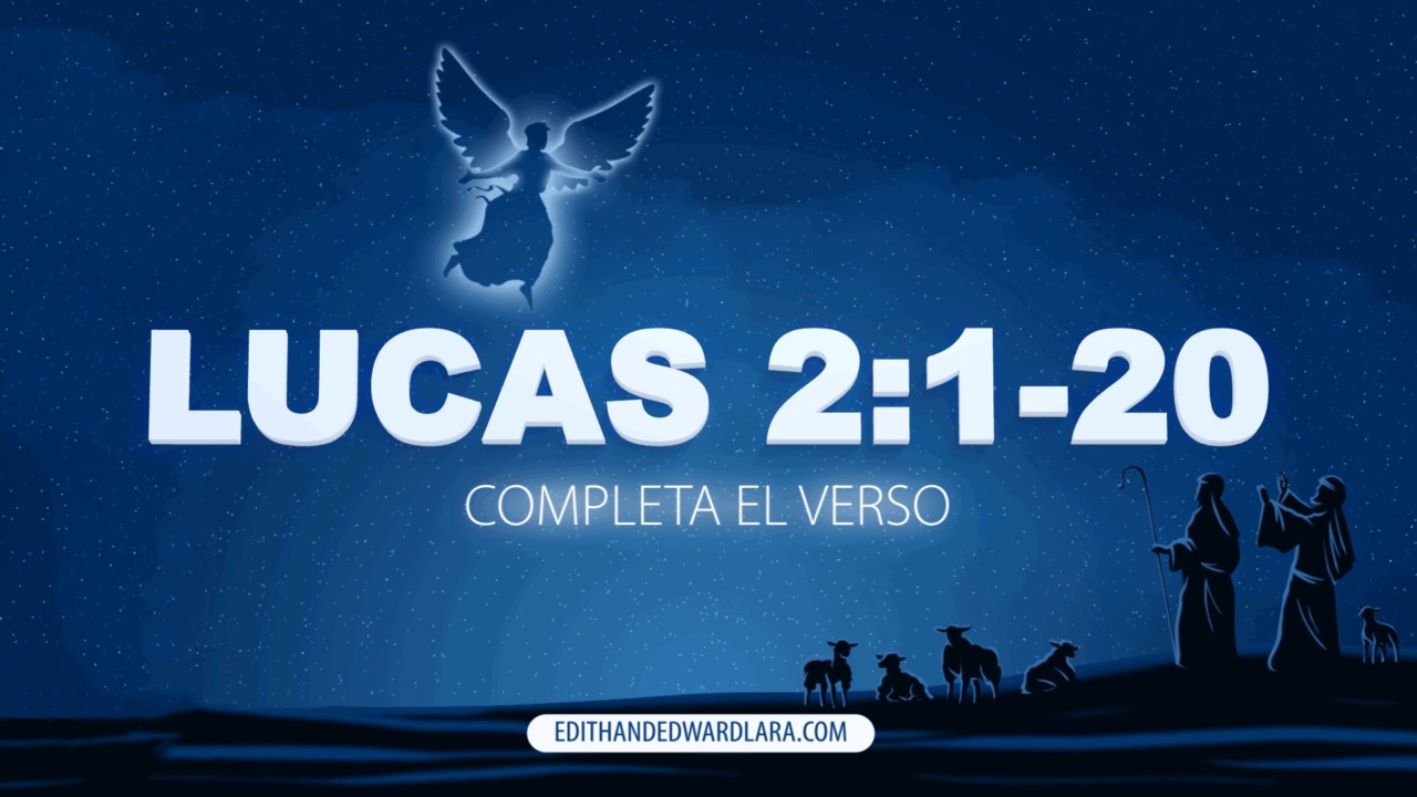 Juego Bíblico: Lucas 2:1-20 Completa el Verso | PowerPoint